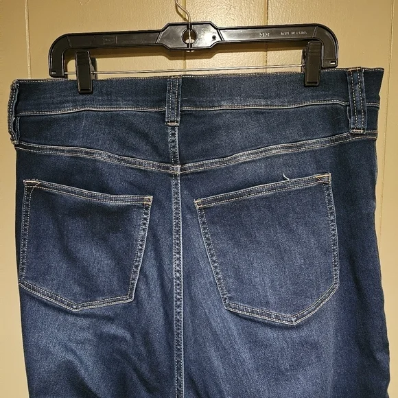 Celebrity Pink Jeans, Womens, Size 22, Straight-Leg, Dark Wash, Stretch - Picture 2 of 4